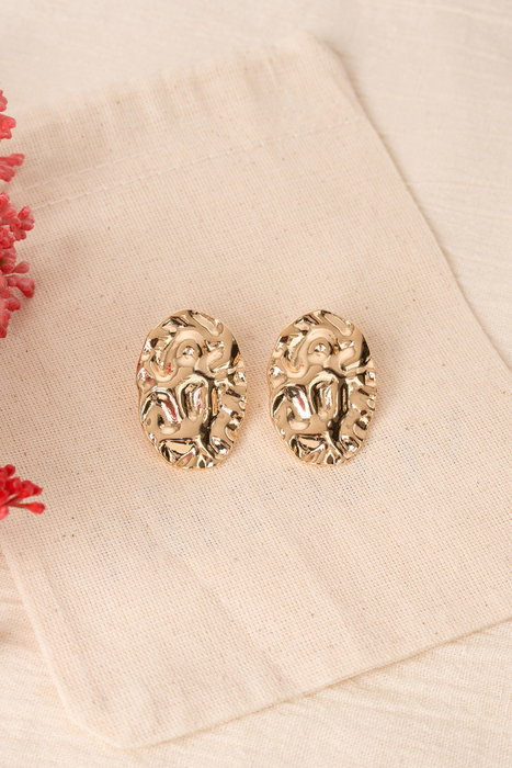 Heliophilia Silver Pendientes de Oro con Recubrimiento de Laca Heliophilia Silver Pendientes de Oro con Recubrimiento de Laca